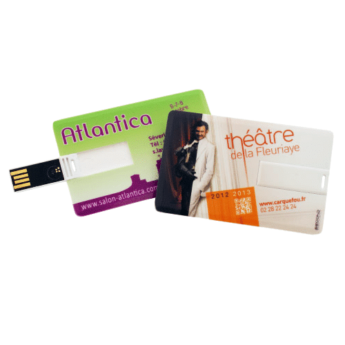 Pochette plastique autocollante pour CD, clé USB, carte USB