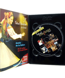 Digipack format DVD 2 volets 1 plateau