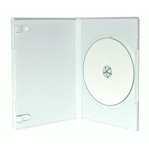 Boitier DVD simple blanc