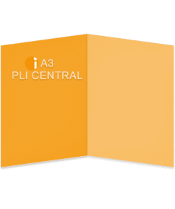 A3 Pli central