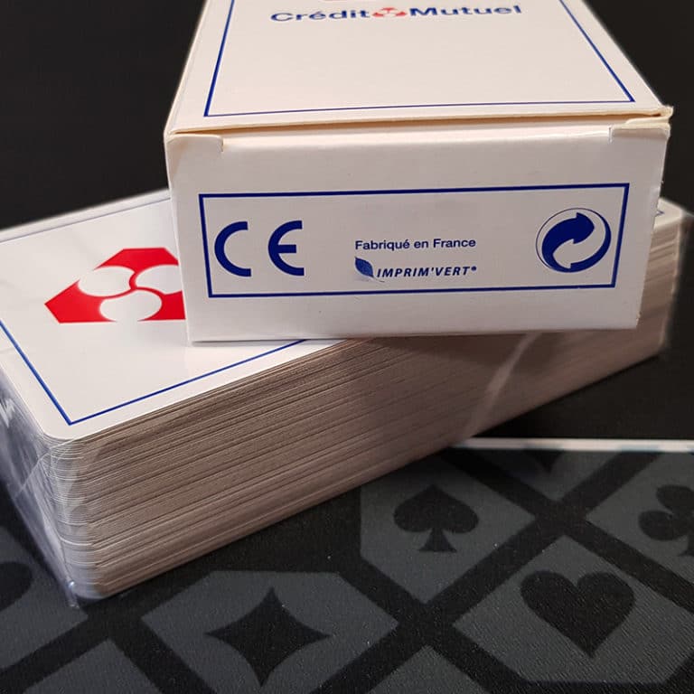 Jeu de Tarot personnalisé dos et étui IMPRESSIONNANTES