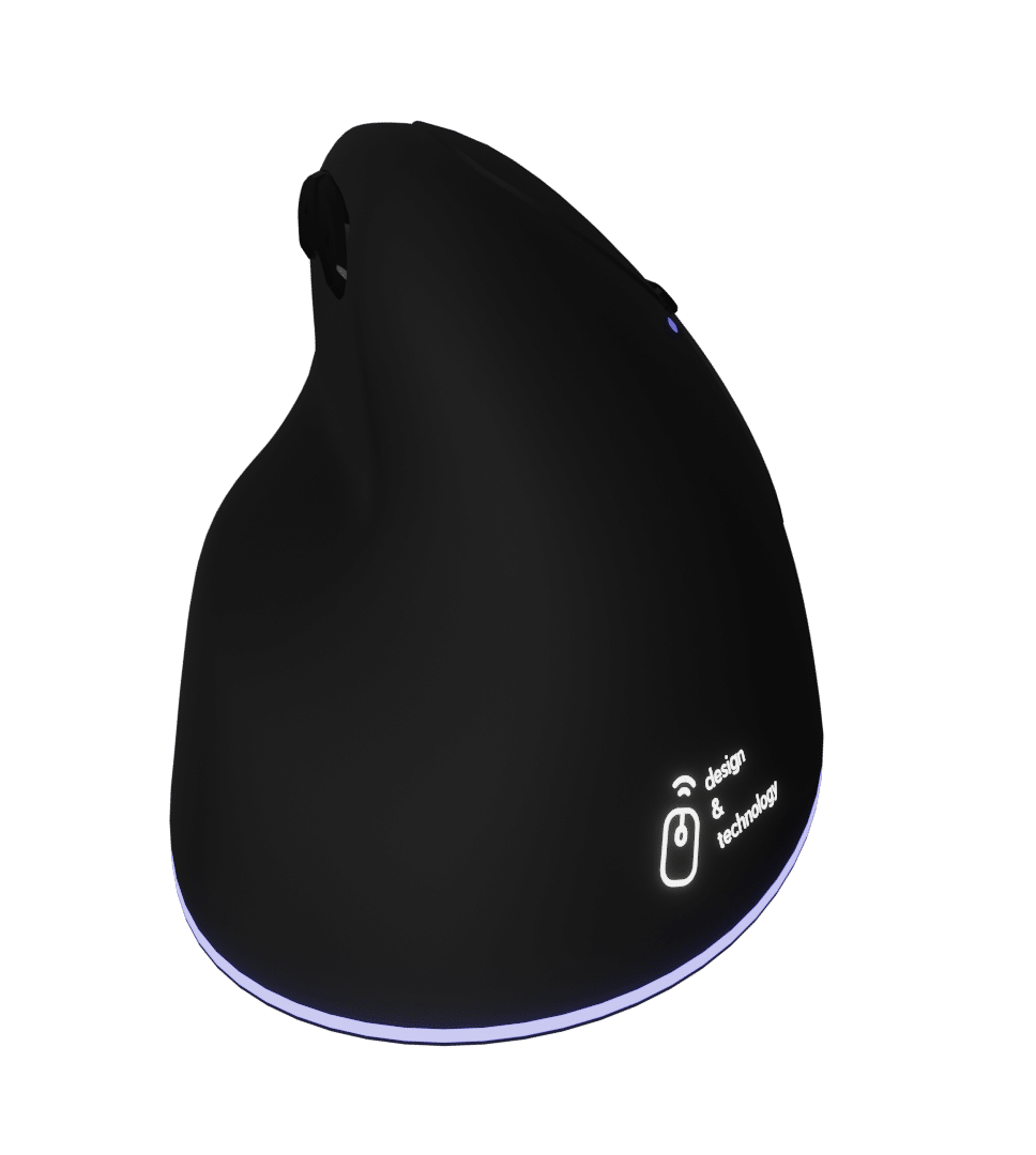 Souris ergonomique sans fil personnalisable, High tech