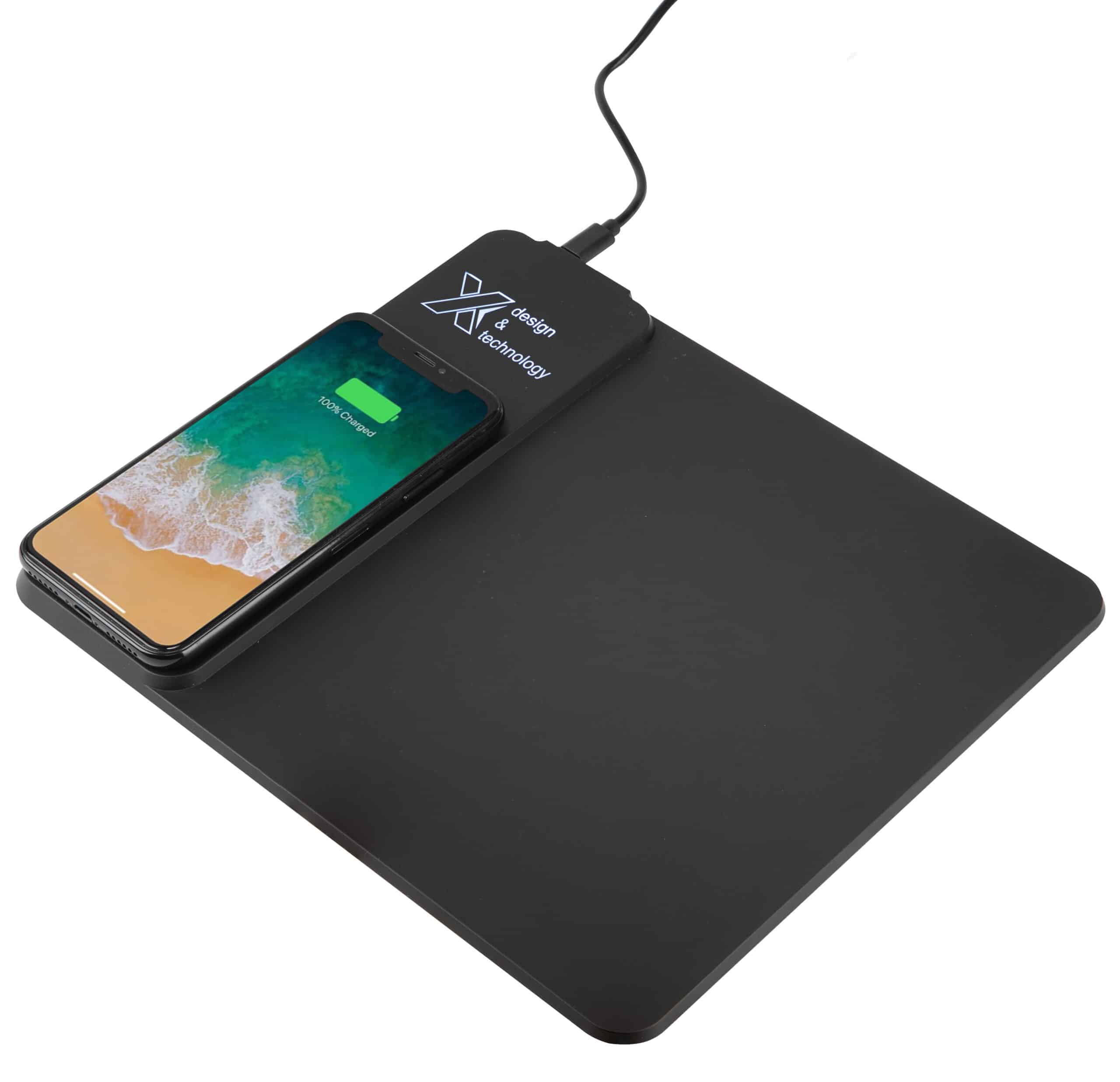 Tapis de souris avec chargeur à induction 5W