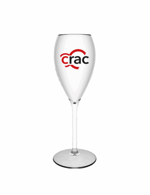 Flûte à champagne en Tritan  – Tampographie 2 couleurs