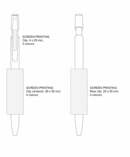 Stylo BIC® Media Clic bille – Image 3