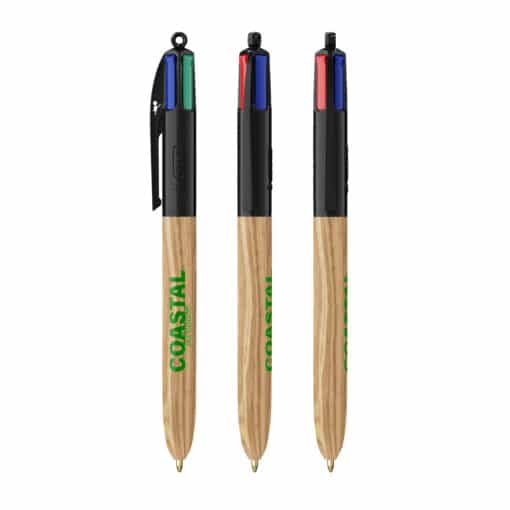 Stylo BIC® 4 Couleurs® Wood Style – Image 5